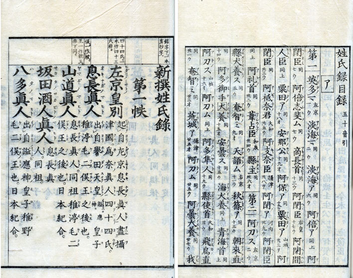 Amazon.co.jp: m** 訂正 新撰姓氏録 音引付 全4冊（花鳥風月